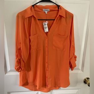 Orange medium Express blouse